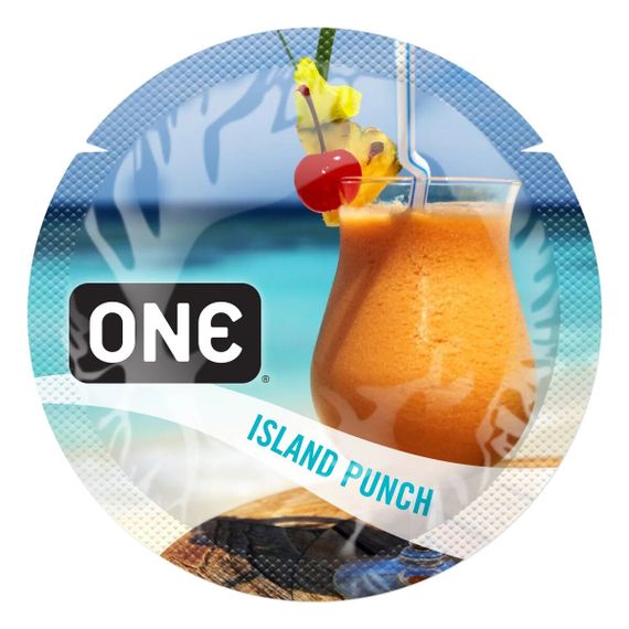 Набір ароматизованих презервативів ONE FlavorWaves, 100 шт, 6 ароматів, 6 кольорів, паковання-тубус | Зображення 7