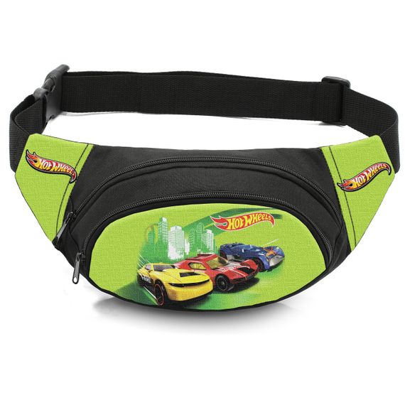 Сумка-бананка детская с принтом Хот Вилс поясная сумка для мальчика (4669)