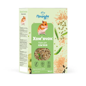 Корм для хомяков Природа Хомячок 500 г