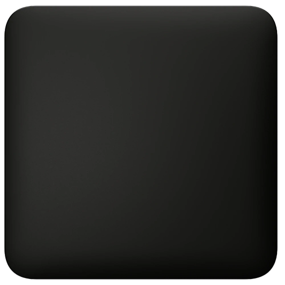 Ajax CenterCover (CP) black Фронтальна панель - Розетки