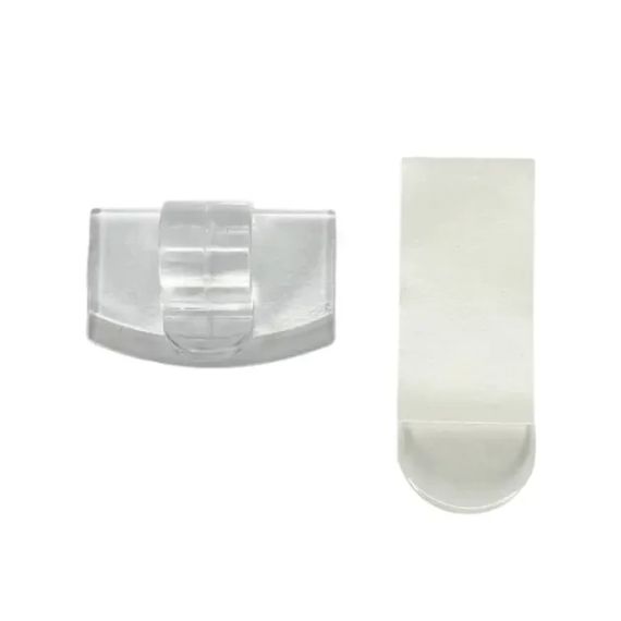 Набір гачків, що самоклеяться 1,3х1,8 см для гірлянд і декору, не залишають слідів  (20шт) | Зображення 3