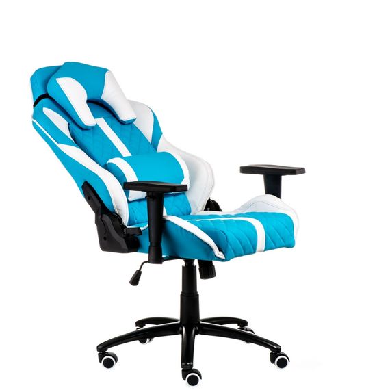 Кресло геймерское Special4You ExtremeRace light bluewhite | Зображення 9