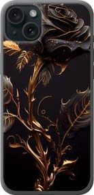 Чохол на iPhone 15 Plus Троянда 3 із силікону FCh_001483