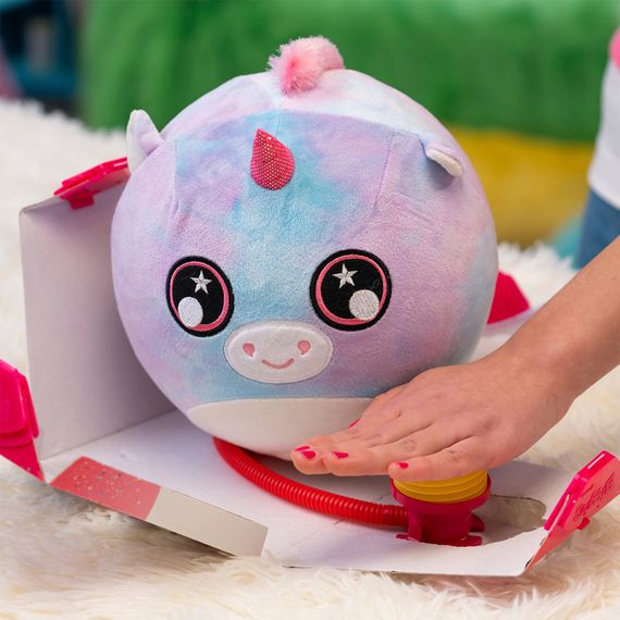 Игровой набор Розовый единорог Biggies BIG002-EUN надувная игрушка, насос | Зображення 5
