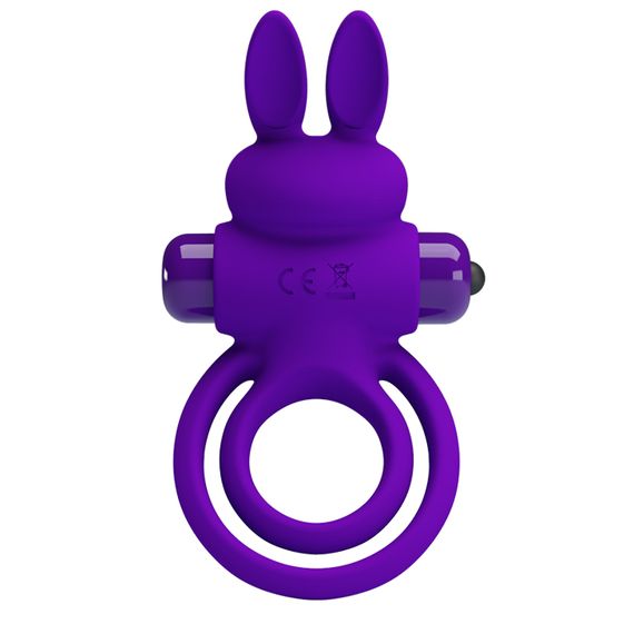 Ерекційне кільце - Pretty Love Vibrant Penis Ring III Purple | Зображення 9
