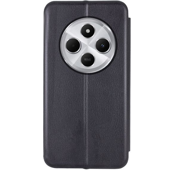 Шкіряний чохол-книжка Classy для Xiaomi Redmi 14C / Poco C75 Чорний | Зображення 2