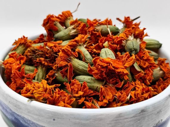 Бархатцы сушеные цветки, 25 г | Зображення 1