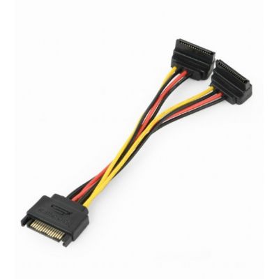 Кабель живлення SATA power 0.15m Cablexpert (CC-SATAM2F-02) (CC-SATAM2F-02) | Зображення 1
