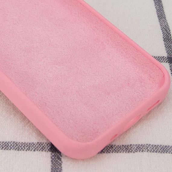 Чохол Silicone Case Full Protective (AA) NO LOGO для Apple iPhone X / XS (5.8") Рожевий / Light pink | Зображення 2