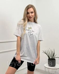 Футболка для жінок колір сірий FI_007391