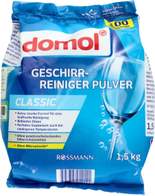 DOMOL Classic Порошок для посудомийної машини 1,5 кг