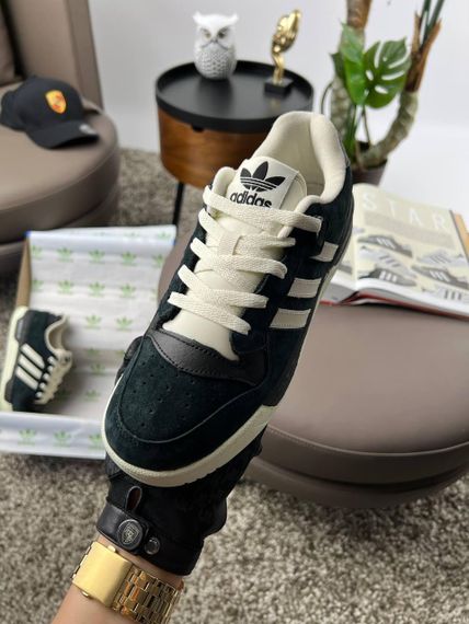 Чоловічі кросівки Forum Low Black White , В'єтнам 44 27.5 | Зображення 4