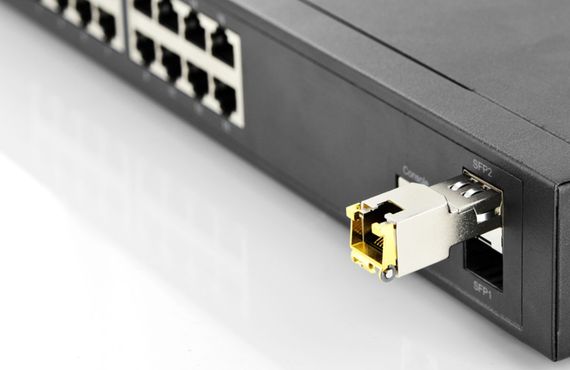 Модуль DIGITUS 1.25 Gbps Copper SFP, 100m, RJ45, 10/100/1000Base-T (DN-81005) | Зображення 3