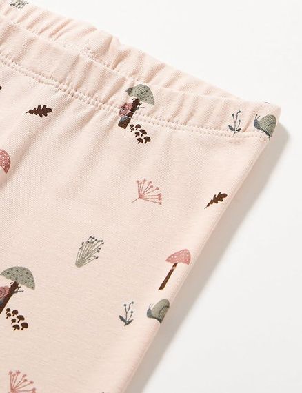 Дитячі легінси для дівчинки Green Cotton 92 см Пудрові (2511121141) | Зображення 1