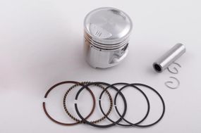 Поршень   4T CB/CG   Ø56,50mm, p-15   (125/140cc STD)   KOMATCU   (mod.A)