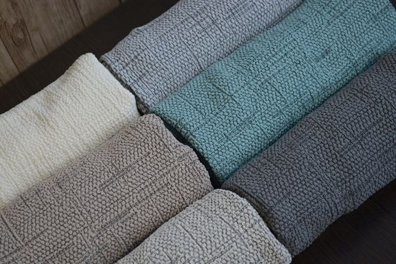 Жакардовий чохол на диван + 2 крісла Kora без спідниці Світло-сірий | Зображення 4