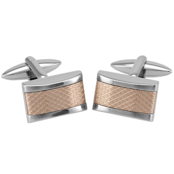 Запонки Lindenmann 10533 з нержавіючої сталі