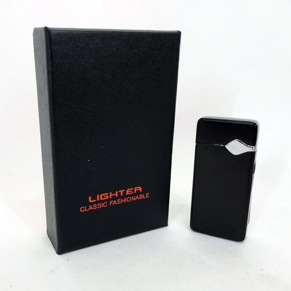 Аккумуляторная зажигалка подарочная 315 | Ветрозащитная зажигалка | Зажигалка BI-893 с зарядкой | Зображення 8