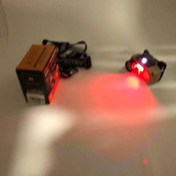 Потужний ліхтар для риболовлі CH-8825-3P35+COB(white+yellow)+RGB, Налобний ліхтар на голову BI-39 | Зображення 1