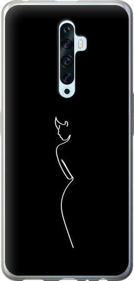 Чехол на Oppo Reno 2Z Силуэт1 "4590u-1867-17620"