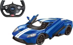 Машинка Rastar Ford GT на радиоуправлении. 1:14. Голубой