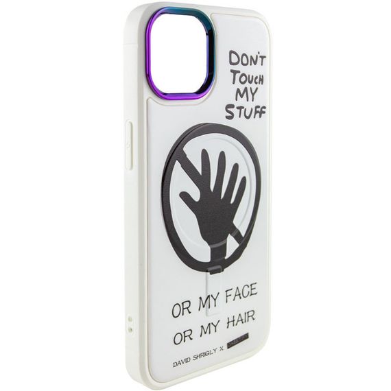 TPU+PC чохол Funny pictures with MagSafe для Apple iPhone 12 Pro / 12 (6.1") TPU+PC, Don't touch | Зображення 1