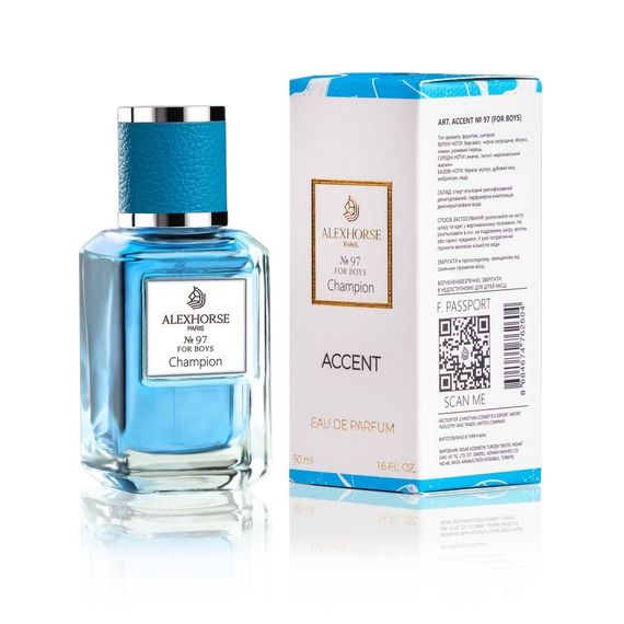 Парфумована вода для хлопчиків Alex Horse Champion ACCENT  50 ml AA-097