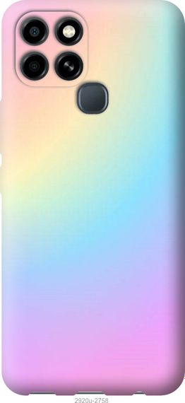 Чехол на Infinix Smart 6 Радуга 2 "2920u-2758-17620"