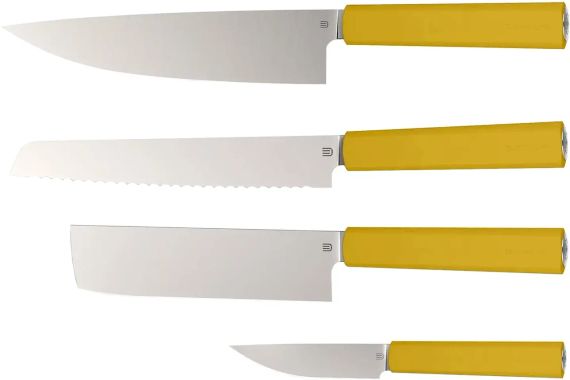Набір кухонних ножів Butterfork Purest Set Yellow