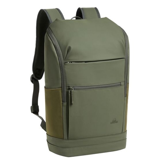Рюкзак городской Rivacase 7856 Olive Green 20 л оливковый с зеленым