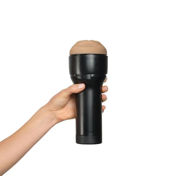 Мастурбатор Kiiroo Feel Victoria June Mouth Stroker PBC, совместимый с PowerBlow и Keon | Зображення 3