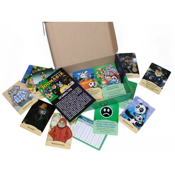 Настольная игра Зоомафия | Зображення 1