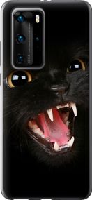 Чехол на Huawei P40 Pro Чёрная кошка "932u-1839-17620"