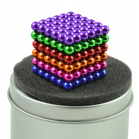 Іграшка неокуб Нео, Магнітний конструктор з кульок Нео Куб, Магнітна іграшка neo cube XV-97 | Зображення 4