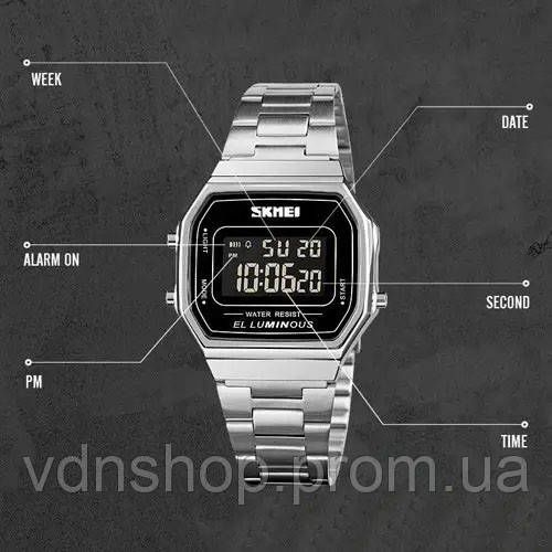 Часы retro vintage SKMEI, Винтажные часы наручные Мужские наручные vintage new ZW-52 | Зображення 2