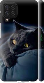 Чохол на Samsung Galaxy M22 M225F Димчастий кіт "825m-2551-2448"