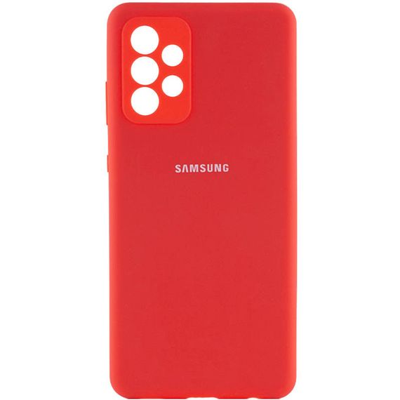 Чохол Silicone Cover Full Camera (AA) для Samsung Galaxy A33 5G Full camera, Червоний / Red