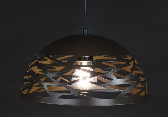 Люстра підвісна на 1 лампочку 27813 Білий 30-180х30х30 см. | Зображення 6