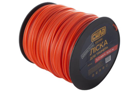 Волосінь для тримера 3,0 мм зірка 300 м СИЛА 5501891 | Зображення 1