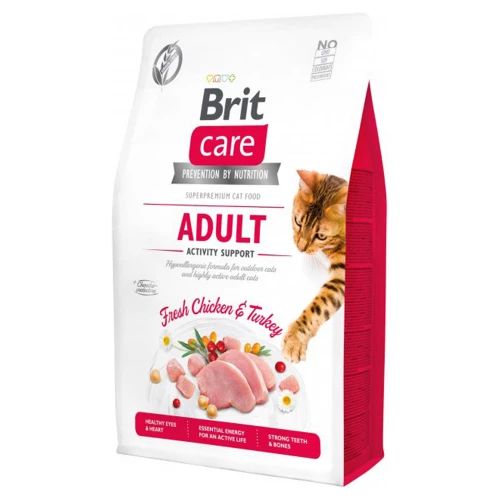 Сухий корм Бріт Care Cat GF Adult Activity Support для дорослих котів, 7кг