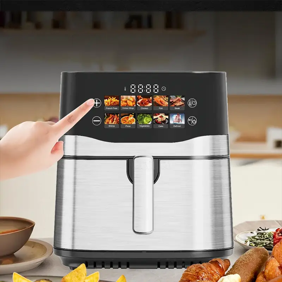 Аерофритниця Sokany SK-10095 / Аерогриль 2200 Вт 10 л / Мультипіч аерофритюрниця безмасляна | Зображення 3