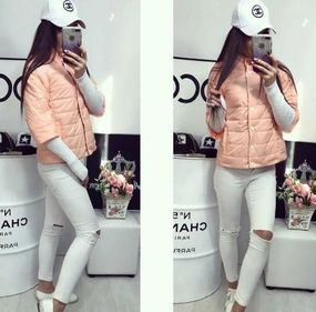 Куртка 205, персик