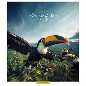 Зошит загальний "Four seasons" 048-3403L-4 у лінію, 48 аркушів