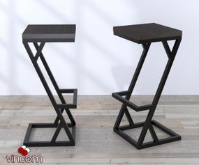 Стул барный Loft Design BS-2 венге