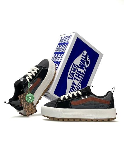 Чоловічі кросівки New Vans Old Skool MTE-1 Gore-Tex Black Grey Brown (топ якість) 42 27 | Зображення 3