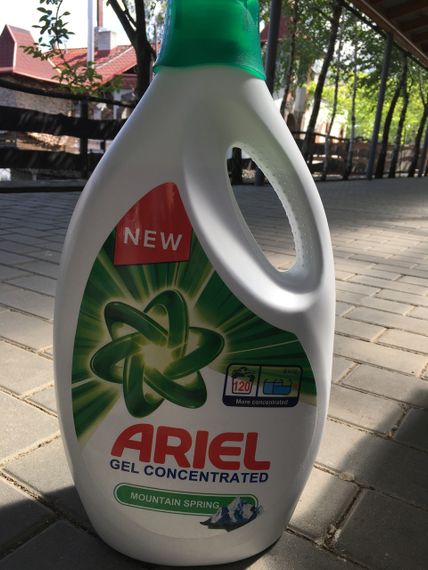 Ariel Gel Mountain Spring 120 прань, рідкий концентрат для прання,  5775мл