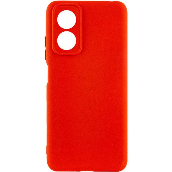 Чехол Silicone Cover Lakshmi Full Camera (A) для Oppo A17 Full camera, Червоний / Red