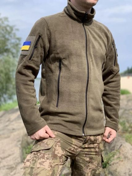Армійська флісова кофта S-XXXL , Тактична кофта на флісі для ВСУ   знижка | Зображення 1