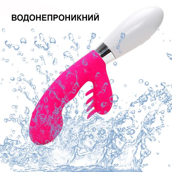 Вагинально клиторальный вибратор (розовый, тип ААА) | Зображення 6