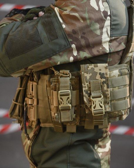 Плитоноска Nixon 4 точки сброса пиксель ВТ6044 | Зображення 5